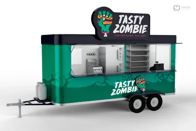 ED Creative Studio project for Tasty Zombie
